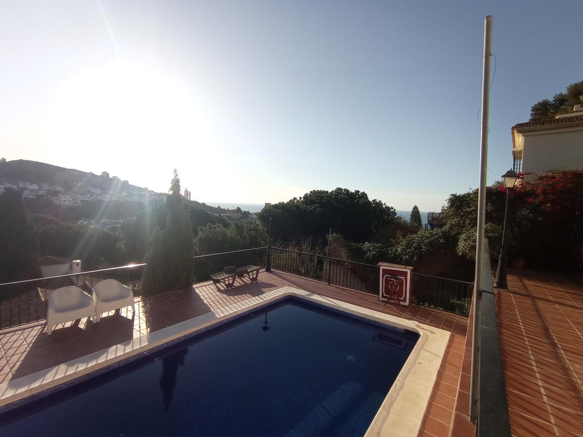 Apartamento En Villa Con Piscina 马拉加 外观 照片